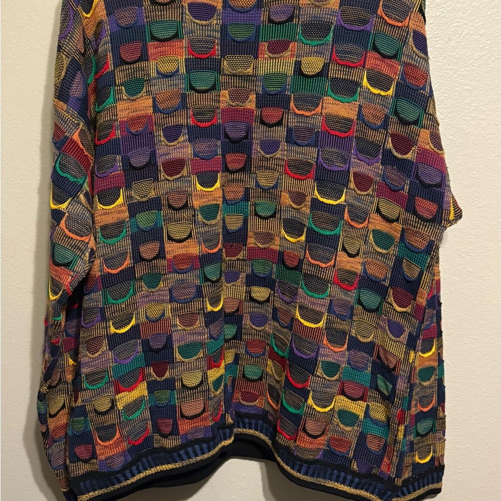 Colorful Geometric Men's Crewneck Sweater
